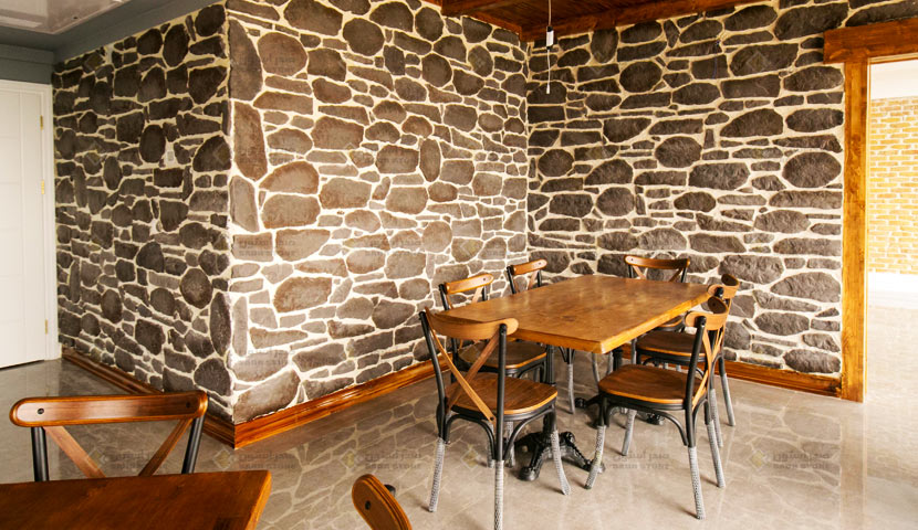 سنگ بتن اکسپوز صدر استون طرح راک در طراحی رستوران