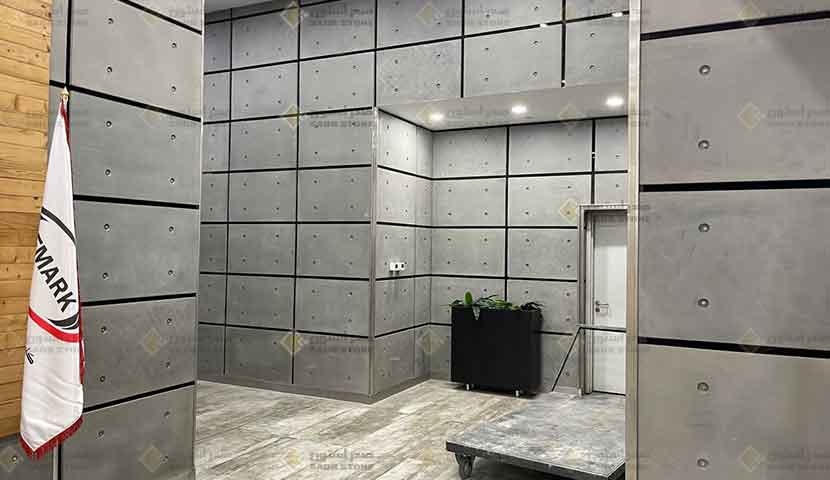 Exposed Concrete Mechanical Installation Sadrstone Iranmall