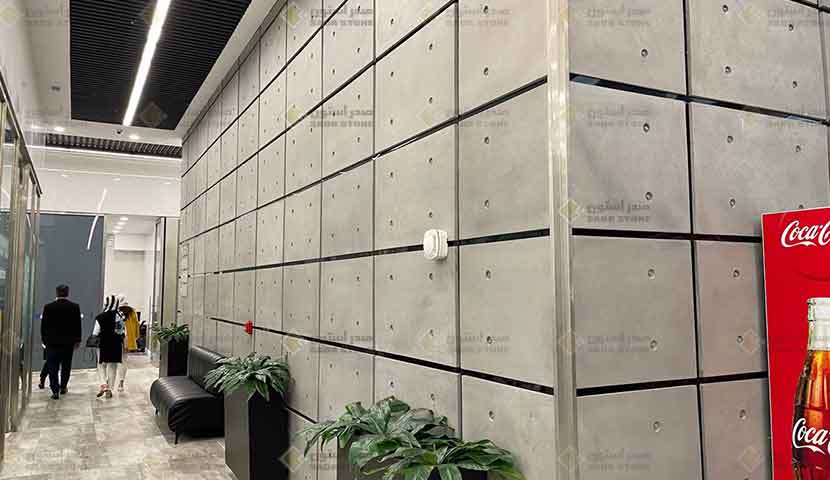 Exposed Concrete Mechanical Installation Sadrstone Iranmall