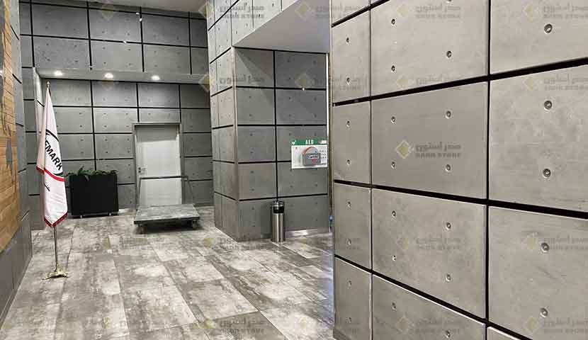 Exposed Concrete Mechanical Installation Sadrstone Iranmall